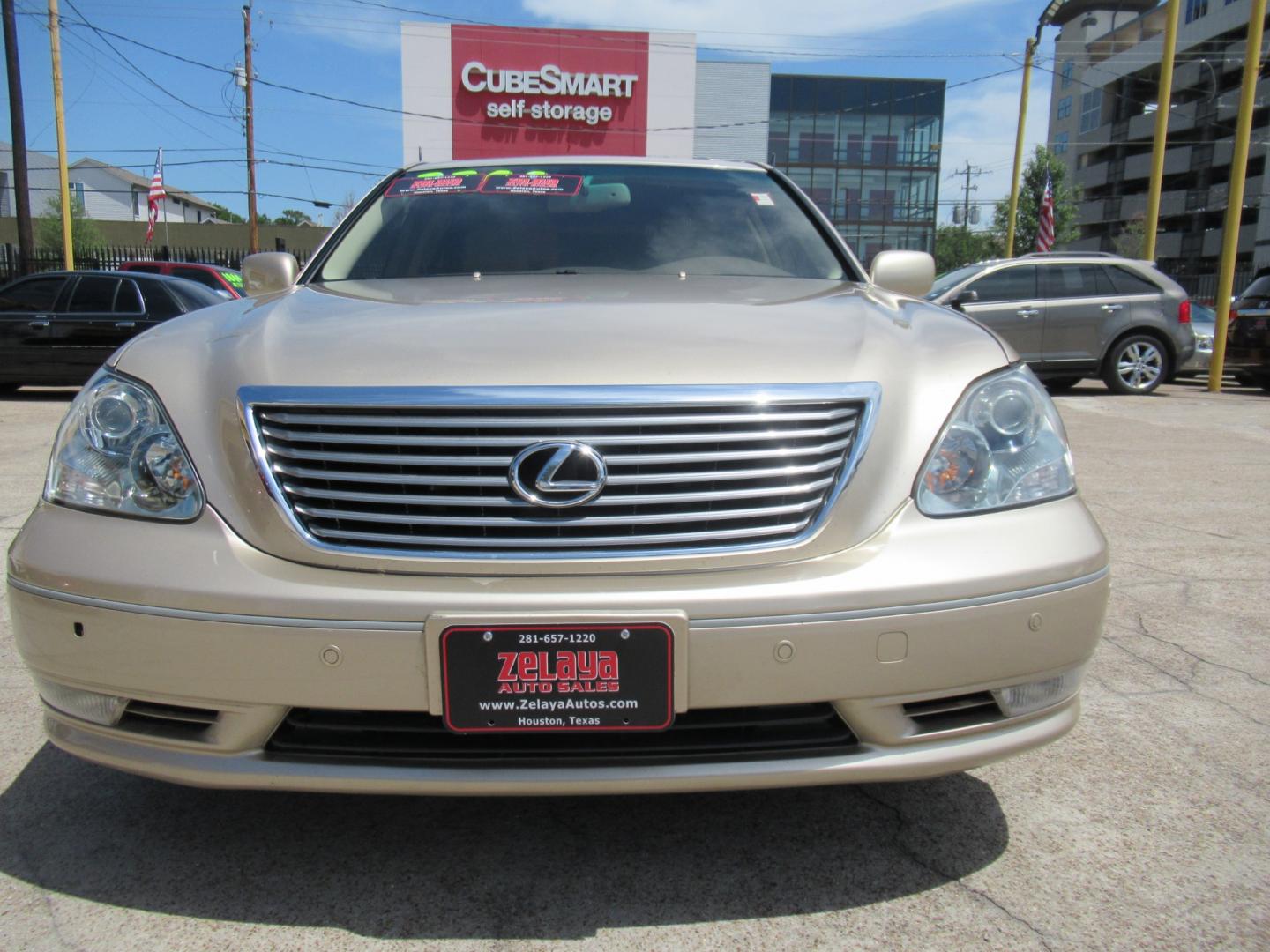 2004 /Tan Lexus LS 430 LS 430 (JTHBN36F740) with an 4.3L V8 F DOHC 32V engine, Automatic transmission, located at 1511 North Shepherd Dr., Houston, TX, 77008, (281) 657-1221, 29.798361, -95.412560 - 2004 LEXUS LS 430 VIN: JTHBN36F740150621 J T H B N 3 6 F 7 4 0 1 5 0 6 2 1 SEDAN 4 DR 4.3L V8 F DOHC 32V GASOLINE REAR WHEEL DRIVE - Photo#13
